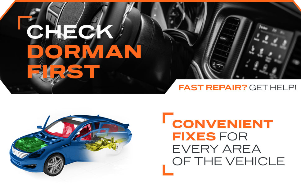 Color Coding, Fast & Easy, Check Dorman First